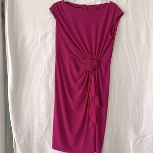 Fuchsia pink New Directions dress size 6